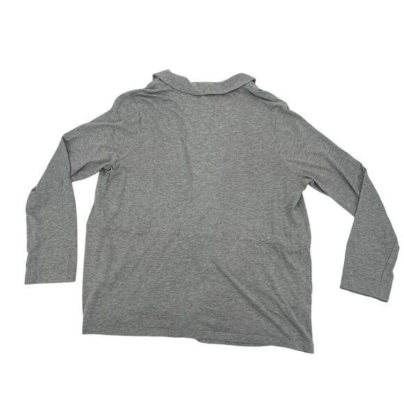 NWT Caslon Women's Open Cinch Waist Grey Wrap Size Large - Picture 6 of 10